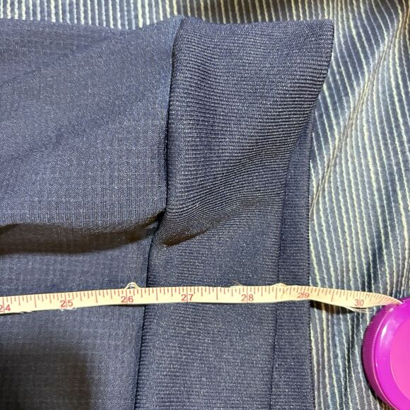 Adidas Jacket XL Full Zip Navy Track Athletic 3 Stripe Logo Streetwear Sporty - Picture 9 of 10